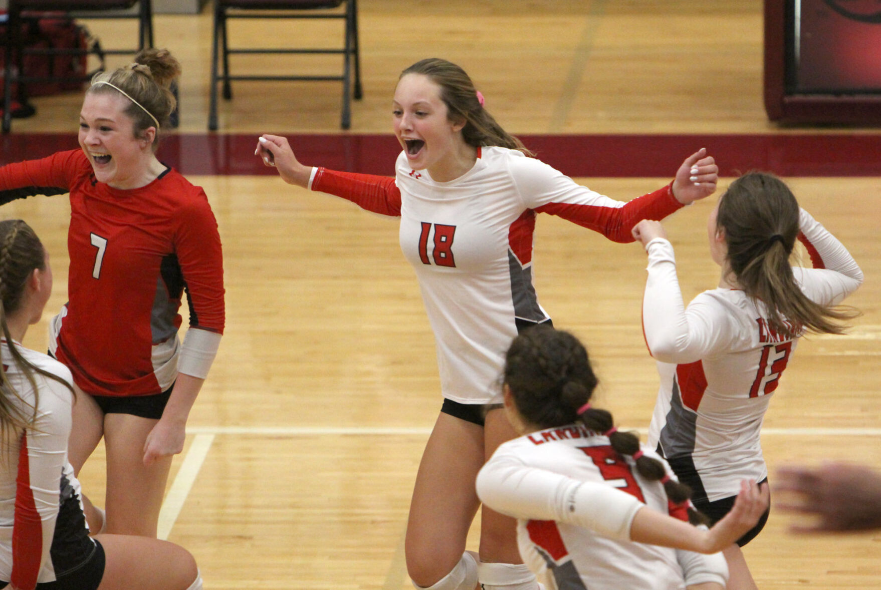 Chi-Hi volleyball at Menomonie 9-23-21